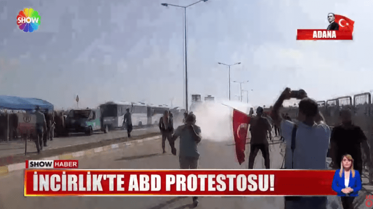 Adana Incirlik Üssü Protesto
