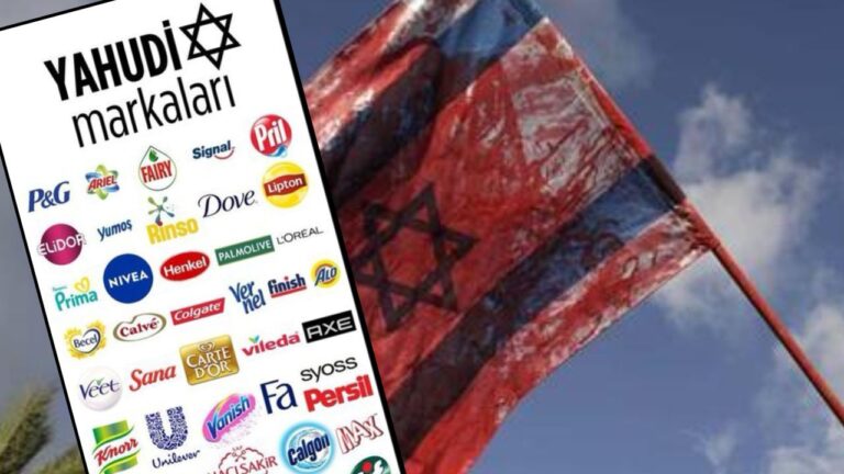 Israil Malları Boykot Listesi