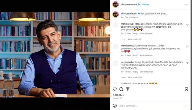 Levent Gültekin Türkiye’nin Önde Gelen Gazetecilerinden Birinin Portresi